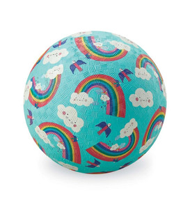 Crocodile Creek Playground Ball 5" Rainbows