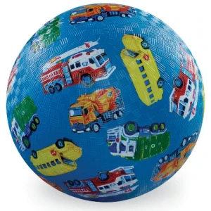 Crocodile Creek Playground Ball 7" City Vehicles