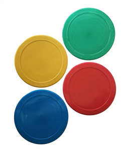 Silver Fern Flat Marker Discs Blank