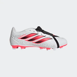 Adidas Unisex Predator Club Firm Ground Boots White/Solar Turbo/Black