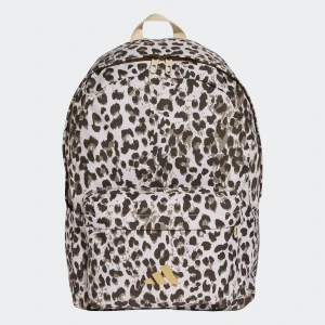 Adidas Classic Leo Graphic Backpack Crystal Linen/Khaki Six