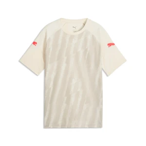 Puma Youth IndividualLiga Graphic Jersey Sedate Gray/Ultra Red/Sugared Almond