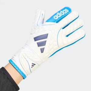 Adidas Youth Copa Club Goalkeeper Gloves Zero Metalic/Lucid Blue/Dark Blue