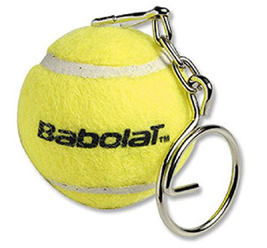 Babolat Tennis Ball Key Ring Yellow