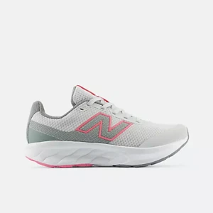 New Balance Youth 520 Running Shoes Grey Matter/Signal Pink