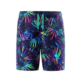 Speedo Boys Printed Volley 15" Watershort Peacoat/Shade Made