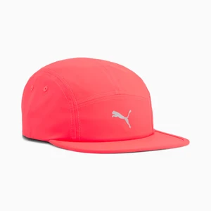 Puma Unisex Essential 5 Panel Cap Ultra Red