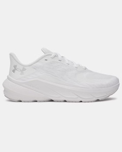 Under Armour® Womens Turbulence 3 Running Shoes White/White/Metallic Silver