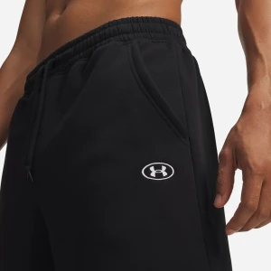 Under Armour® Mens Rival Fleece Shorts Ultimate Black/White