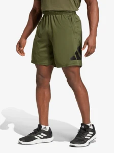 Adidas Mens Train Essentials Logo Shorts 5" Night Cargo/Black
