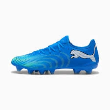 Puma Unisex Future 9 Play Firm Ground Boots Ultra Blue/White