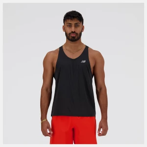 New Balance Mens RC Essential Singlet Black