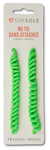 Sof Sole No Tie Laces Neon Green Sof Sole No Tie Laces Neon Green