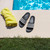 Adidas Unisex Adilette Aqua Slides Black/White Adidas Unisex Adilette Aqua Slides Black/White