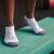 Thorlo Womens Lite Running Low Cut Socks White/Black Thorlo Womens Lite Running Low Cut Socks White/Black
