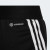 Adidas Girls AeroReady 3 Stripes Knit Shorts Black/White