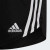 Adidas Girls AeroReady 3 Stripes Knit Shorts Black/White