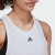 Adidas Womens Train Icons Tank White/Black