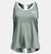 Under Armour® Girls Knockout Tank Opal Green/White