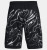 Under Armour® Mens Baseline Print Shorts 10" Black/Mod Grey Under Armour® Mens Baseline Print Shorts 10" Black/Mod Grey