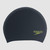Speedo Junior/Youth Long Hair Cap Black/Acid Green
