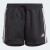 Adidas Girls Designed to Move 3-Stripe Shorts Black/White Adidas Girls Designed to Move 3-Stripe Shorts Black/White