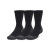 Under Armour® Unisex Performance Tech Crew 3 pack Socks Black Under Armour® Unisex Performance Tech Crew 3 pack Socks Black