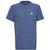 Adidas Boys Heather Tee Blue/White