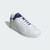 Adidas Unisex Advantage Lifestyle Shoes White/White/Dark Blue Adidas Unisex Advantage Lifestyle Shoes White/White/Dark Blue
