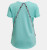 Under Armour® Girls Knockout Tee Radical Turquoise/White Under Armour® Girls Knockout Tee Radical Turquoise/White