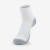 Thorlo Mens Lite Walking Ankle Socks White/Grey Thorlo Mens Lite Walking Ankle Socks White/Grey