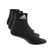 Adidas Unisex Cushioned Sportswear Ankle Socks 3 Pack Black Adidas Unisex Cushioned Sportswear Ankle Socks 3 Pack Black