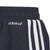 Adidas Girls 3-Stripe Shorts Legend Ink/White