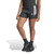 Adidas Womens Own the Run Essential 3-Stripe 2in1 Shorts Black