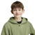 Adidas Youth All SZN Full Zip Hoodie Tent Green Adidas Youth All SZN Full Zip Hoodie Tent Green
