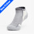 Thorlo Unisex Experia Cool Micro Mini Socks Grey/White Thorlo Unisex Experia Cool Micro Mini Socks Grey/White
