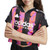 Adidas Girls House of Tiro Crop Tee Black/Purple/White Adidas Girls House of Tiro Crop Tee Black/Purple/White