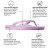 Archies Unisex Arch Support Jandals Lilac