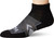 Thorlo Unisex 12 Hour Ankle Socks Black/Grey Thorlo Unisex 12 Hour Ankle Socks Black/Grey
