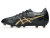 Asics Unisex Menace 5 Firm Ground Boots Black/Pure Gold