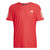 Adidas Mens Own the Run Tee Pure Ruby