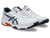 Asics Mens Rocket 11 Indoor Court Shoes White/Indigo Fog