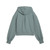 Puma Womens Essential Relaxed Cropped Hoodie Green Moon Puma Womens Essential Relaxed Cropped Hoodie Green Moon
