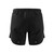 Adidas Mens Run It 7" Shorts Black Adidas Mens Run It 7" Shorts Black