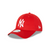 New Era Unisex 9Fourty Adjustable Cap New York Yankees Red/White
