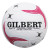 Gilbert Gripsure Netball Size 5 White/Pink/Mint Gilbert Gripsure Netball Size 5 White/Pink/Mint