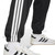 Adidas Womens 3-Stripes Fleece Loose Fit Cuffed Joggers Black/White