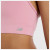 New Balance Womens  Essenital Yoga Sports Bra Pink Taffy