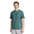Adidas Mens Train Essentials Stretch Tee Aurora Ivy Mel/Black