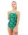 TYR Womens Diamondfit One Piece Swimsuit Camo Green